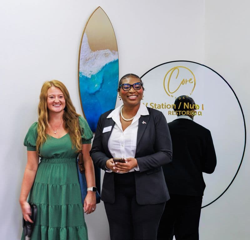 Corporate event detail shots